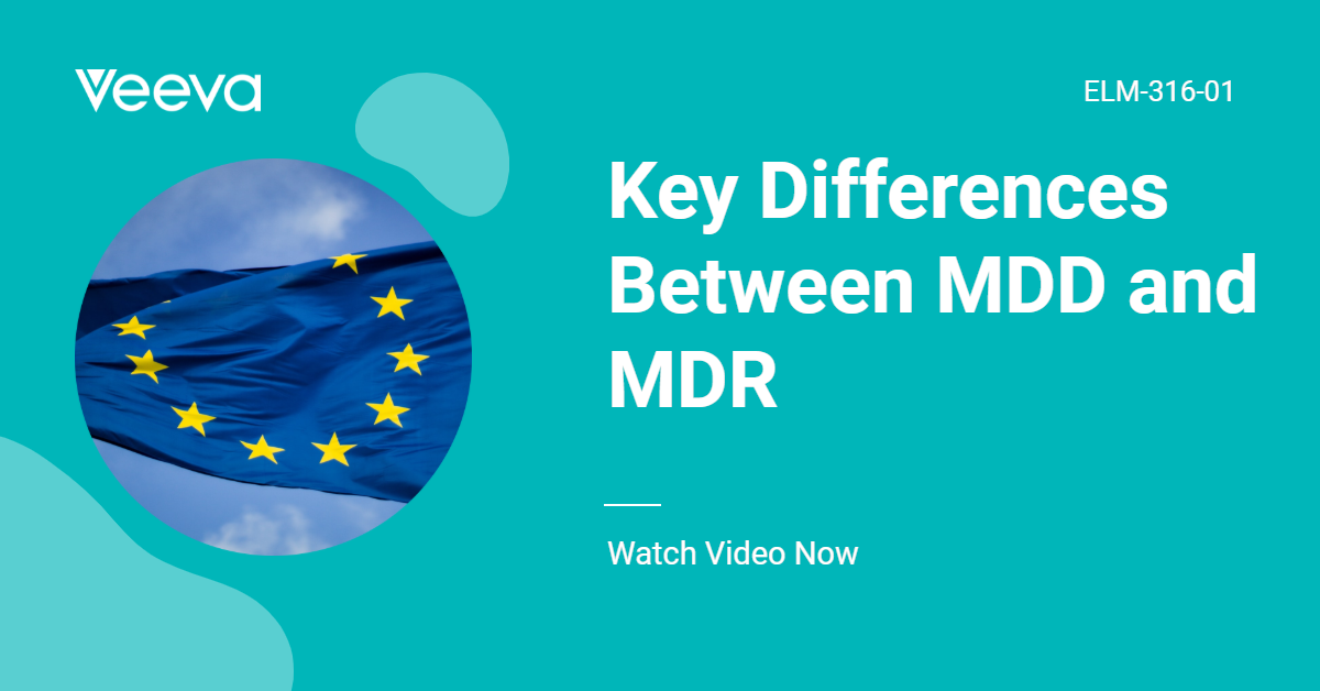 Key Differences Between MDD & EU MDR [Video] LearnGxP Accredited
